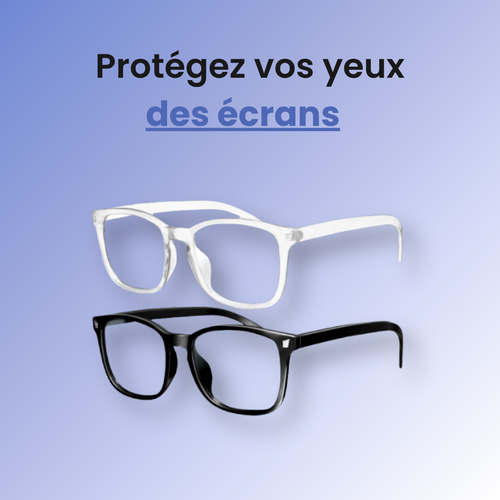 Lunettes anti-lumière bleue sans correction